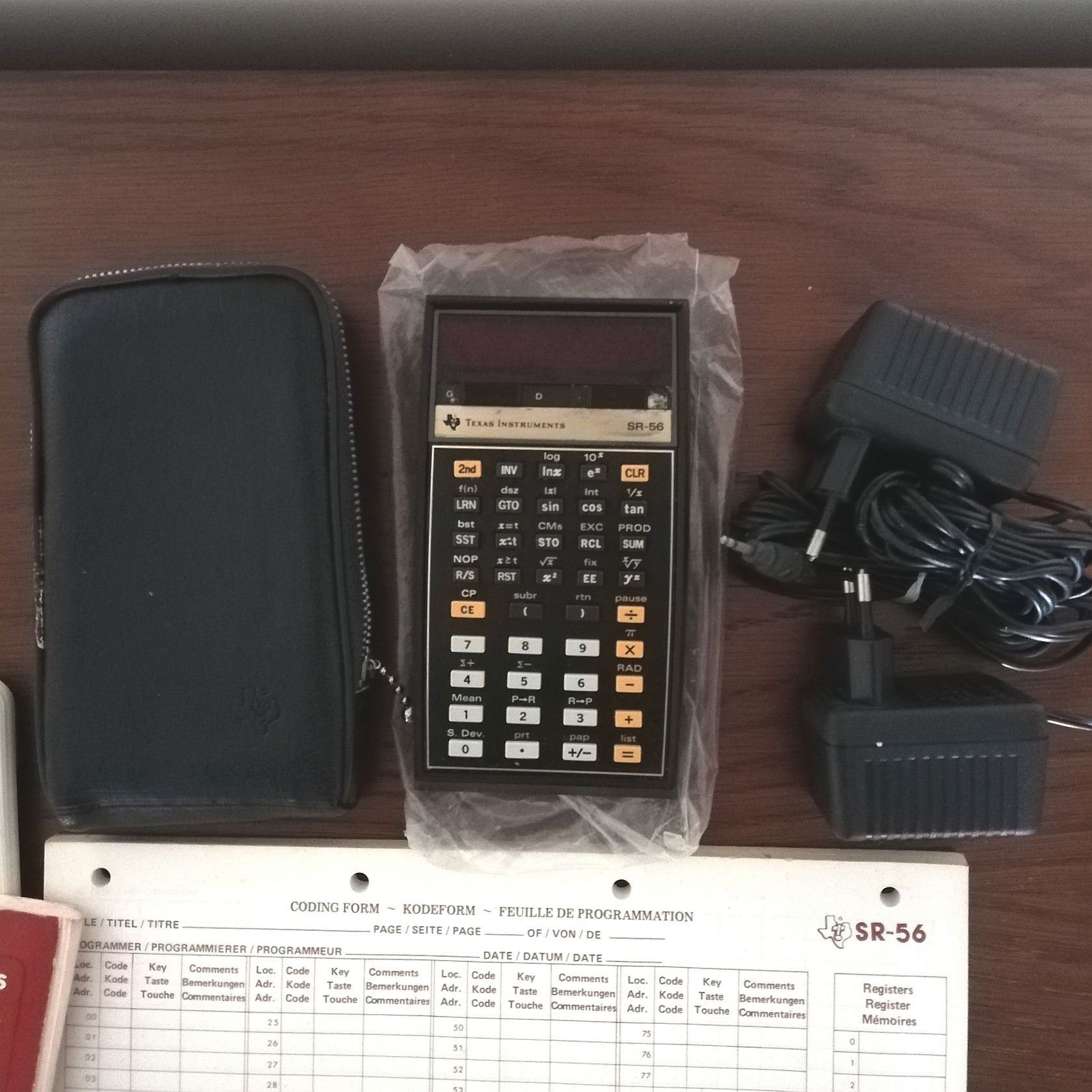 Texas instruments SR-56 de 1976