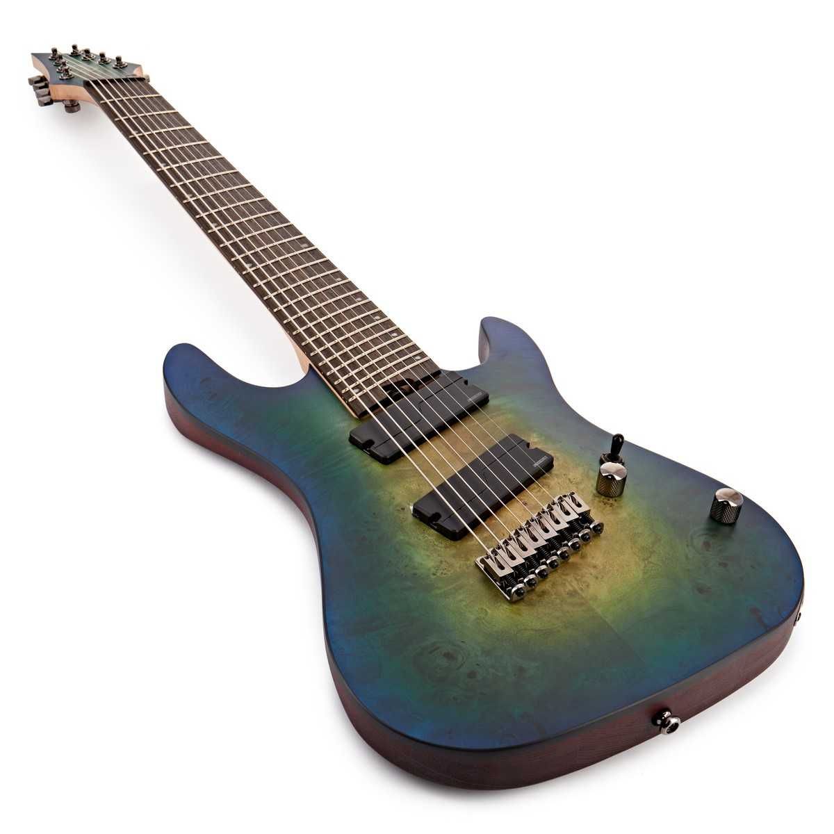 Cort KX508MS 8-String Multi-Scale, Marina Blue Burst