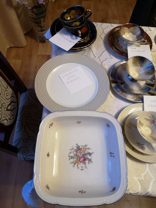 Porcelana, antyki Bavaria i inne