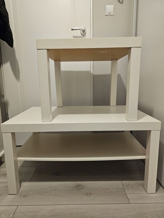 2 stoliki ławy Ikea Lack duża i mała zestaw razem Kraków Wielicka