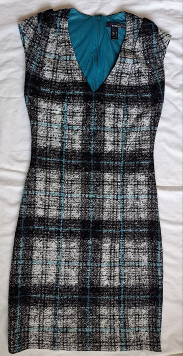 Vestido quadriculado