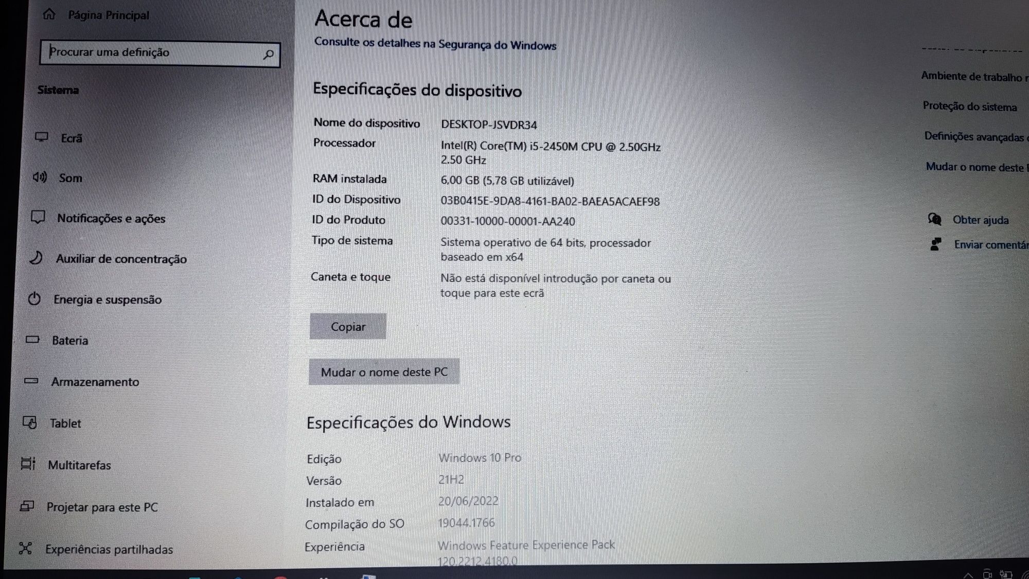 Portatil ASUS K53SD - i5 - 320gb - 6gb ram - placa gráfica 2gb