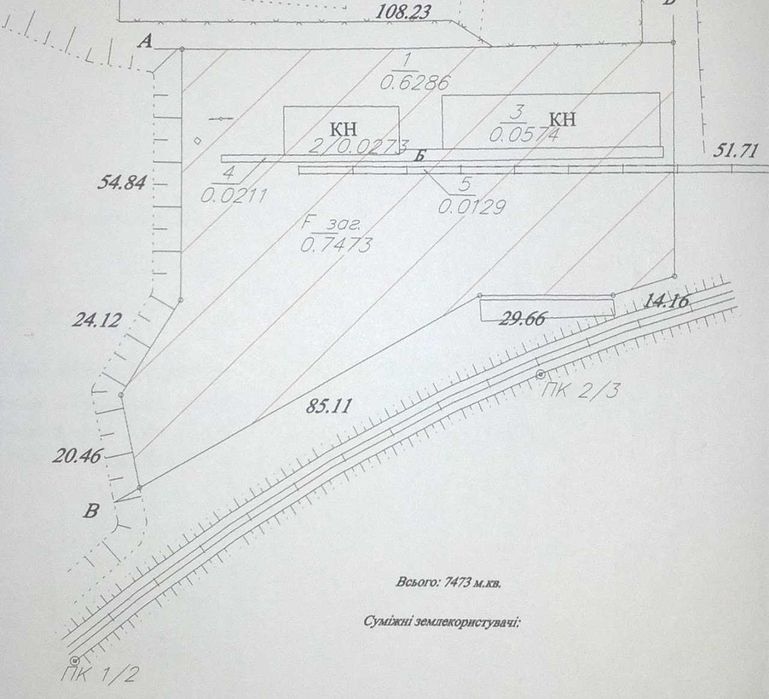 Під'їзна колія з складськими приміщеннями, смт. Мар'янівка