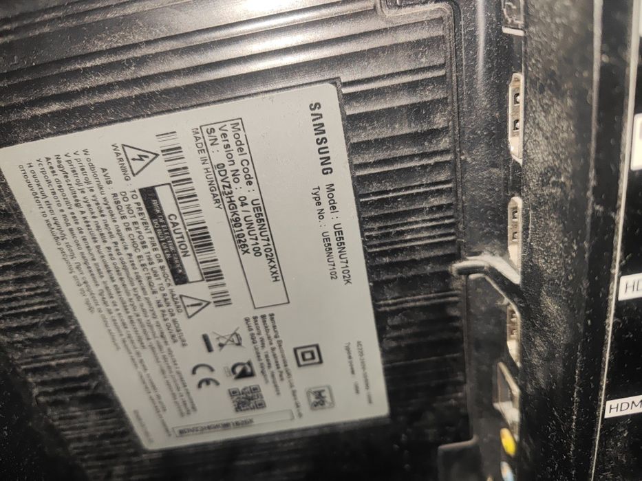 Tv do naprawy lub na części zamienne