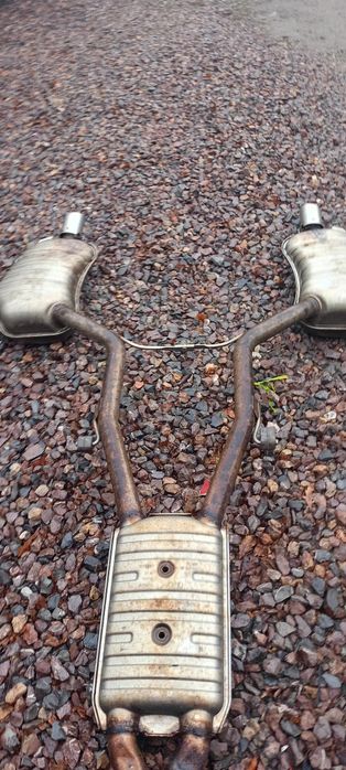 Tłumik środkowy końcowy audi A8 D3 4.2 benzyna