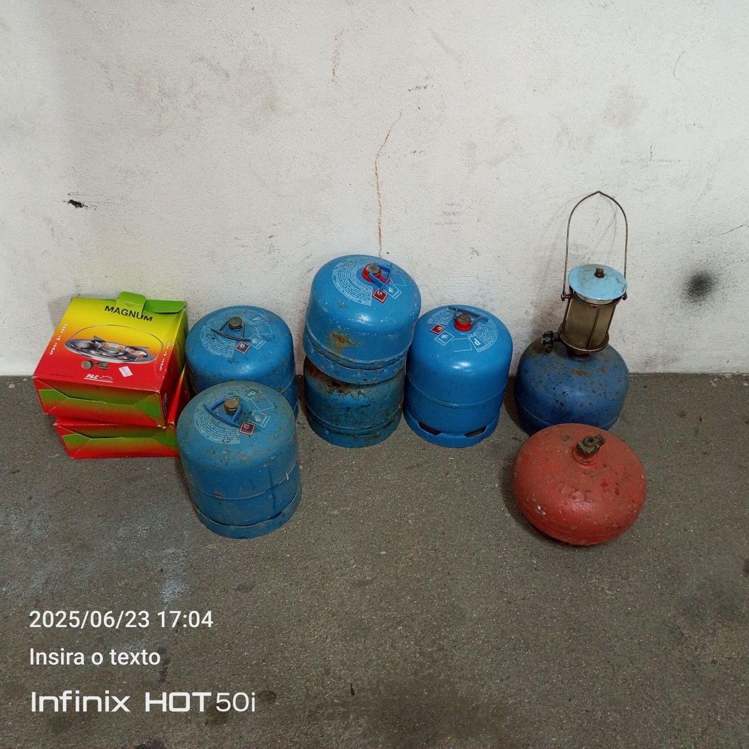 Fogareiro camping gaz