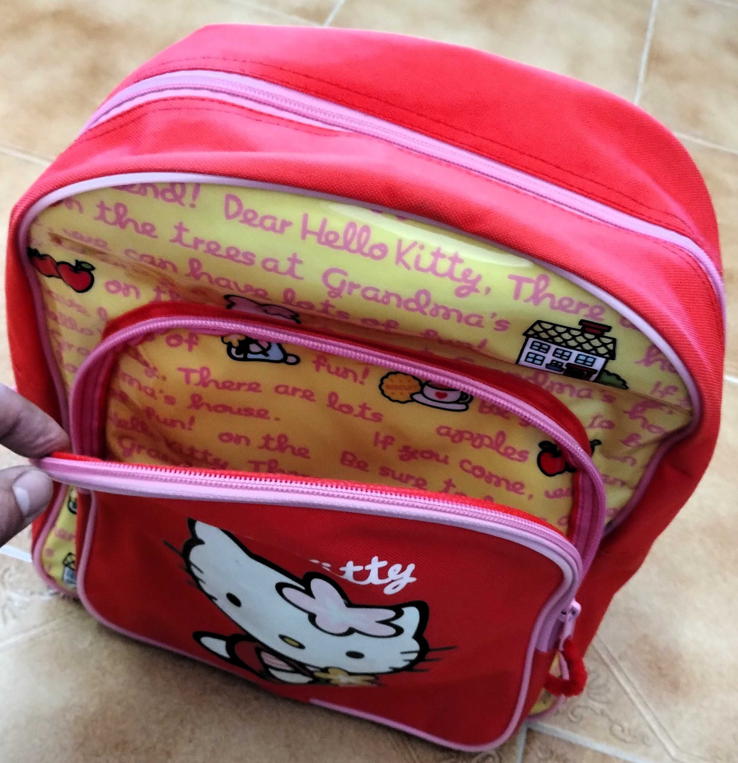 Mochila Criança Hello Kitty