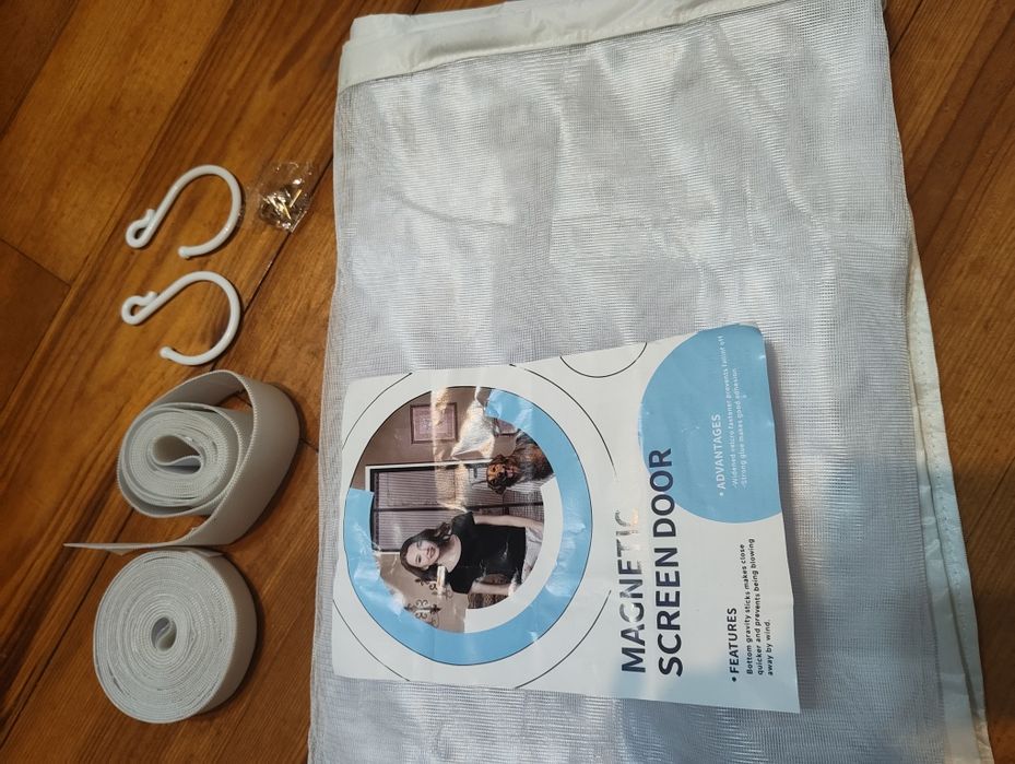 Rede Mosquiteira Magnética NO-Drill Portas