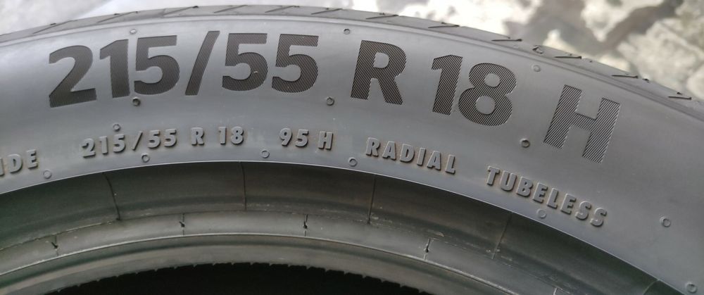 4x 215/55R18 Continental PremiumContact 6 JAK NOWE 6,57mm
