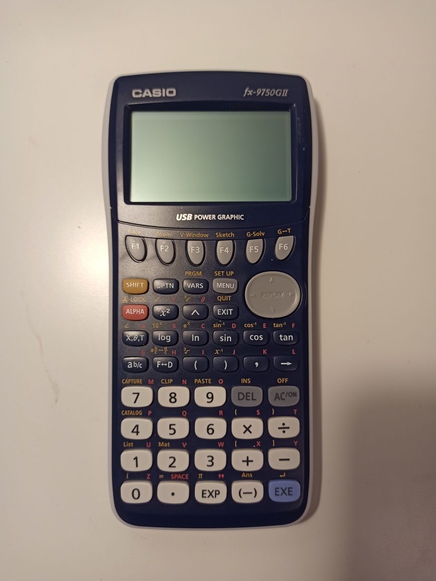 Kalkulator Casio fx-9750GII stan idealny, IB