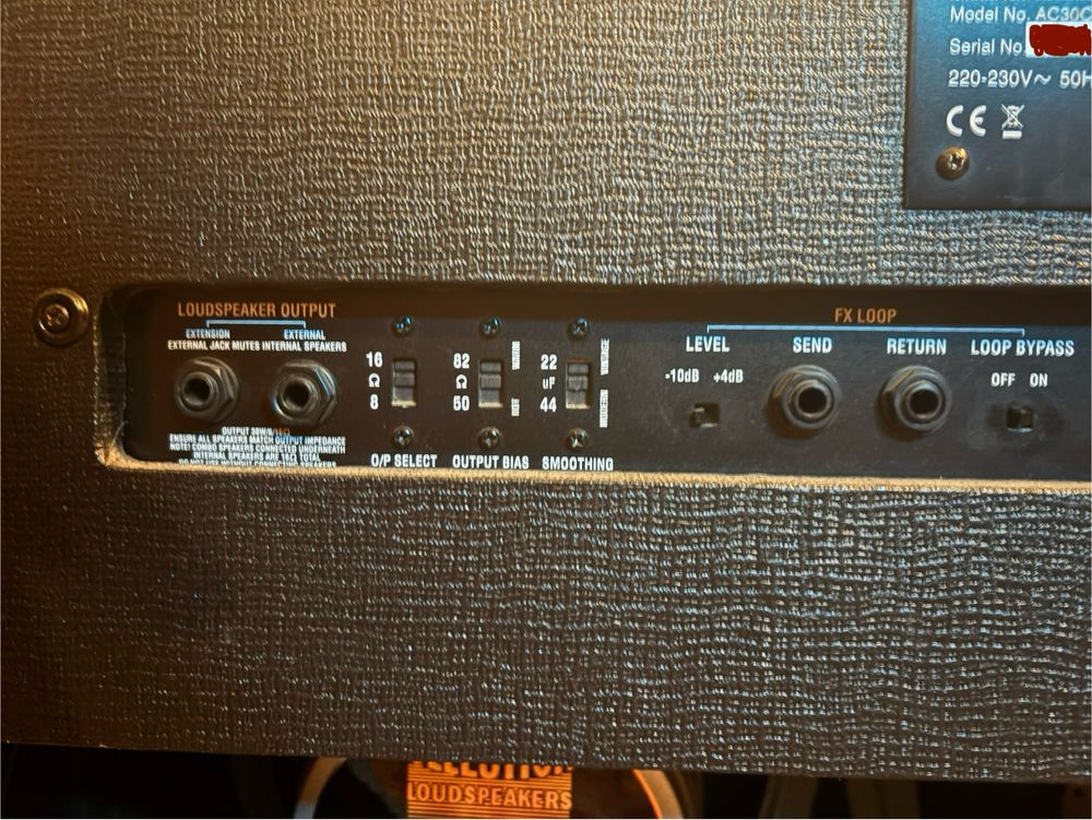 VOX AC30 CC2 (212 Celestion Vintage 30) + głośniki, pokrowiec