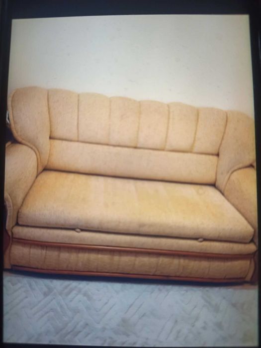 Sofa rozkładana z funkcją spania na sprężynach Lublin Czuby os. Błonie