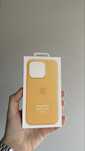 Silikonowe Magsafe Etui do Iphone 15 Pro Yellow