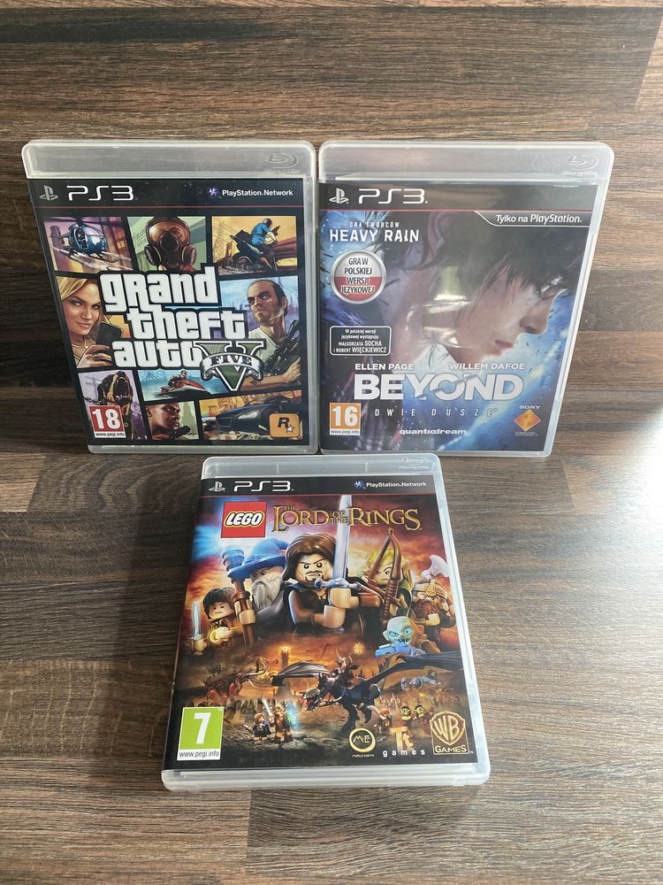 PlayStation Ps 3 Beyond Dwie Dusze PL, GTA V, Lego Władca Pierścieni!