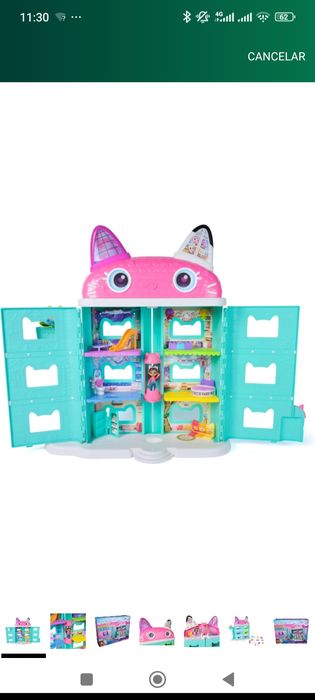 Casa de bonecas Gabby SELADO NUNCA ABERTO