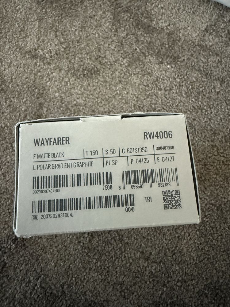 Ray-Ban Meta Wayfarer RW4006 Nowe