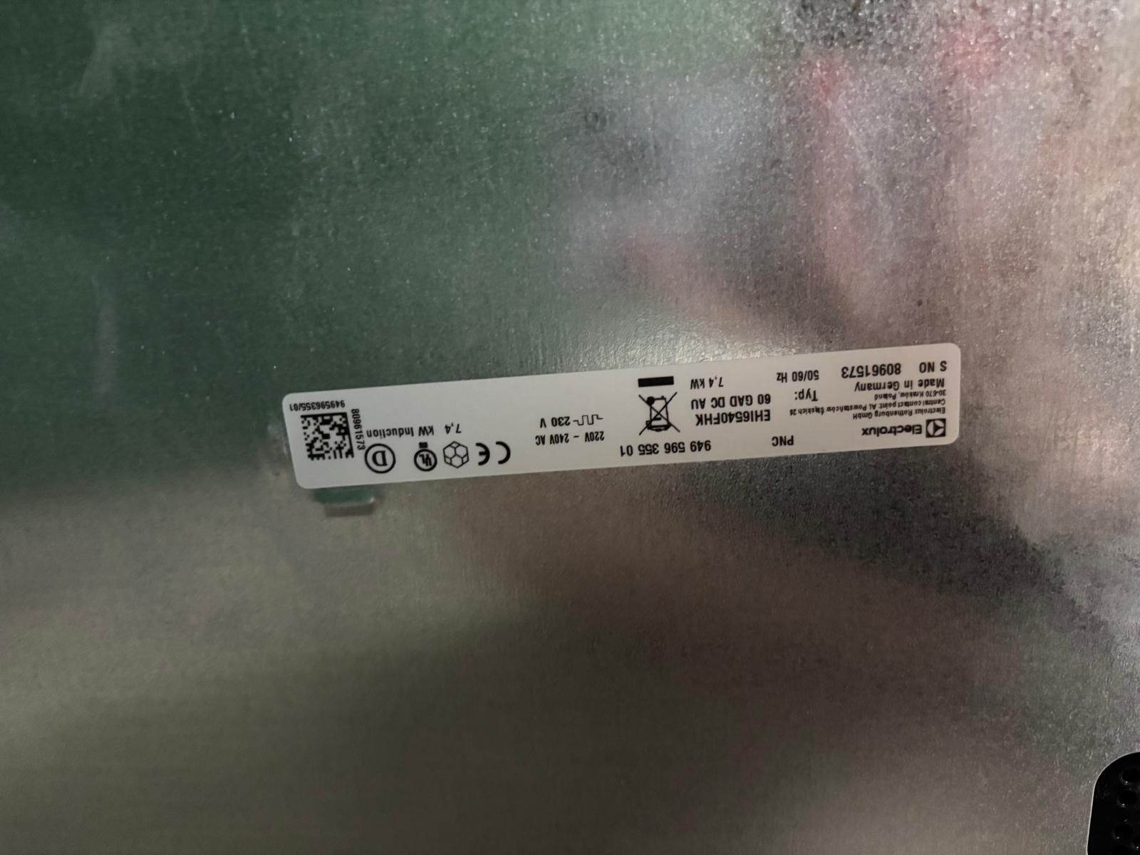 Płyta indukcyjna Electrolux EHI6540FHK do zabudowy