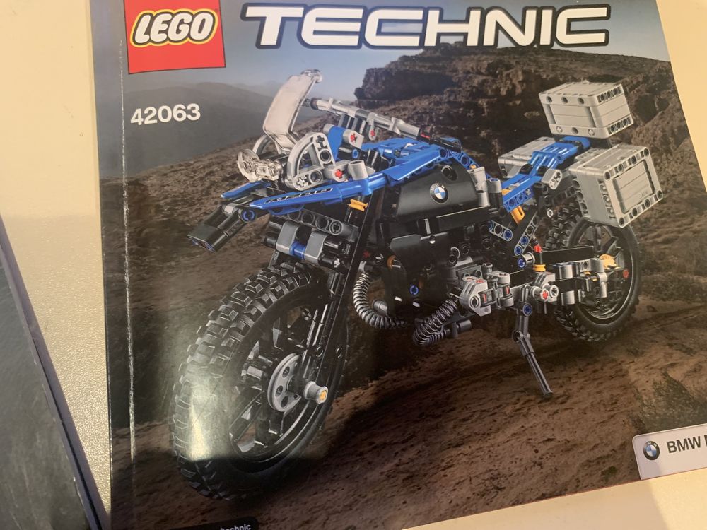 Lego technic мотоцикл