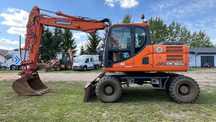 Doosan DX160 W-3 Mth 5800 Koparka Kołowa Łyżka Skarpowa + Do Kopania Sprowadzona Z Niemiec Super Stan