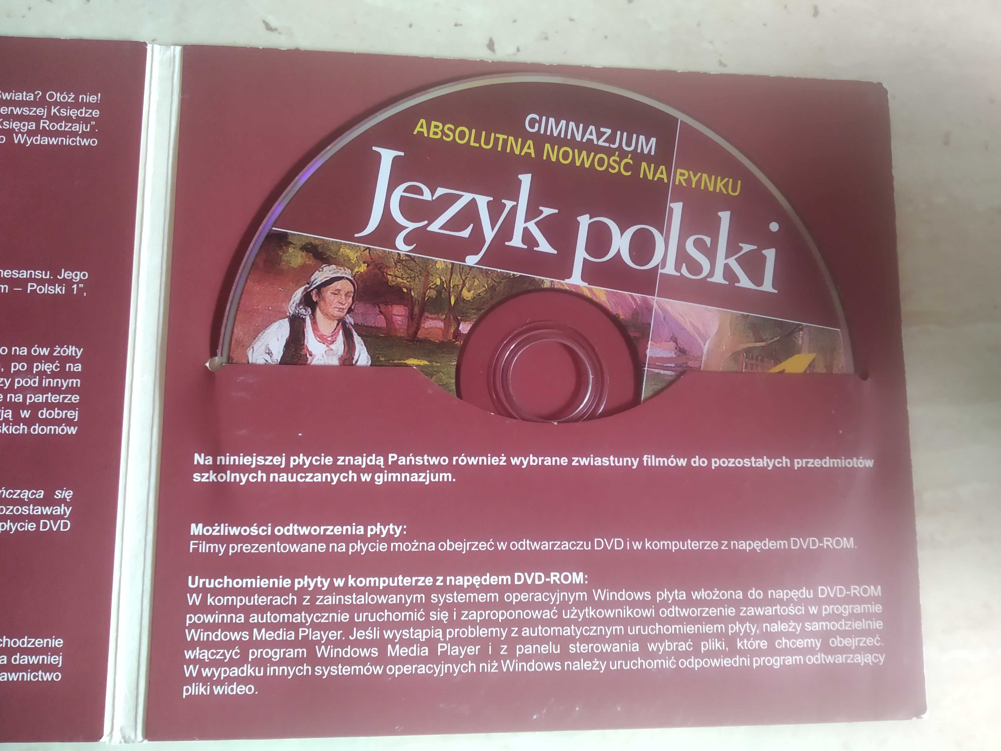 Płyty cd -pomoce dydaktyczne dla nauczyciela języka polskiego