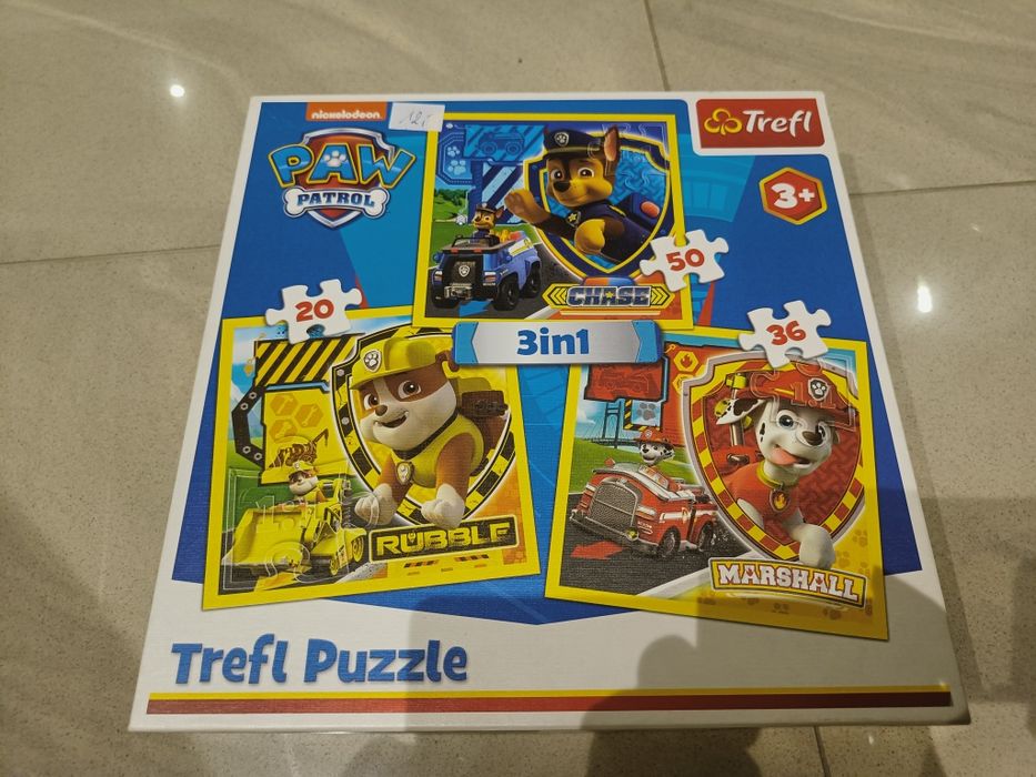 Trefl puzzle Psi patrol 3in1 3+