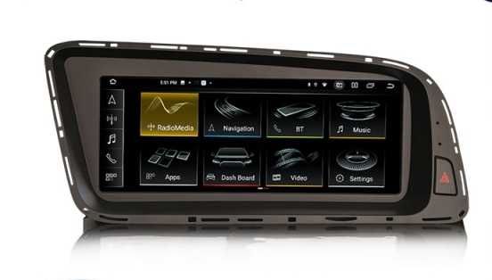 Radio FM RDS DAB+ CarPlay Android GPS WiFi 4G USB MP3 MP4 Nawi Audi Q5