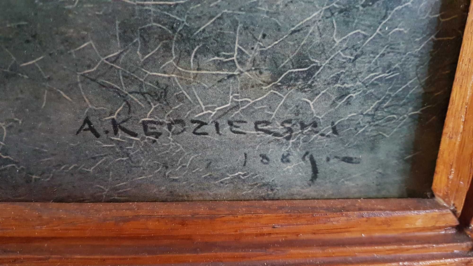 Obraz Pieczenie ziemniaków