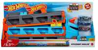 Tor wyścigowy Mattel Hot Wheels City Wyścigowy transporter 2w1 GVG37