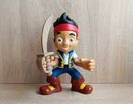 Vintage duża interaktywna figurka Jack z Nibylandii. Mattel 2011