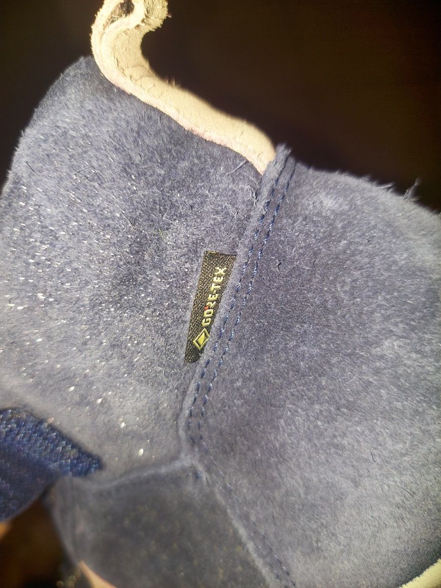 Buty ocieplane snakersy skóra Legero