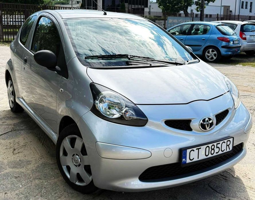 Aygo 2006 1.0 benzyna łańcuch rozrządu bez rdzy zadbana SALON POLSKA