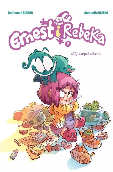 Ernest i Rebeka. Tom 1. Mój kumpel mikrob. Egmont - komiksy