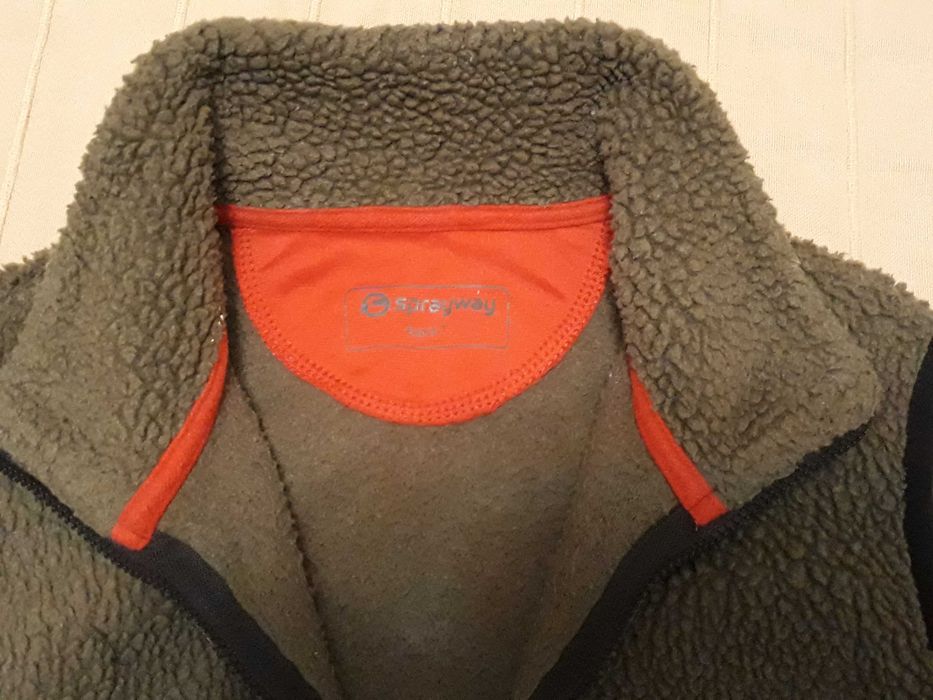 Kamizelka polarowa Bezrękawnik dla chłopca Wiek 5-7 lat. R.98-122