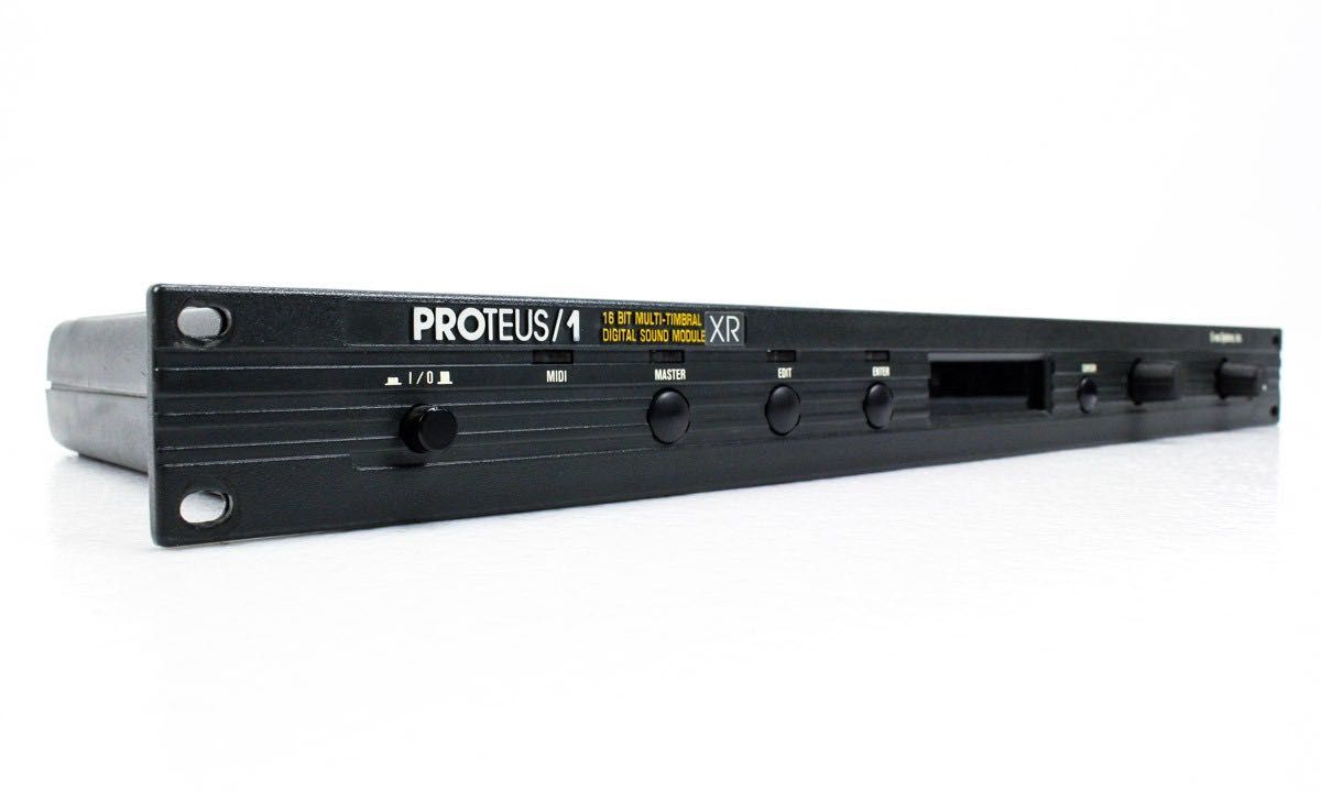 Syntezator PROTEUS/1 XR E mu (rack, synth, emulator, retro, moduł)