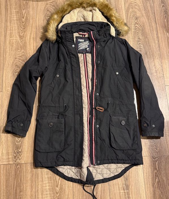 Puffa parka kurtka męska zimowa militarna Alaska rozm. L