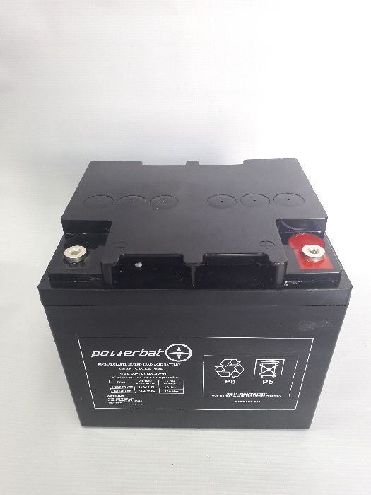 Akumulator 12V 50Ah AGM CBE 50-12 POWERBAT żelowy