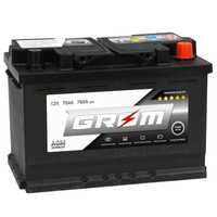 Akumulator 12V 70Ah 760A P+ AGM Start-Stop Grom Premium