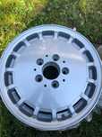 Mercedes W124 Felgi 15' Gullideckel PO RENOWACJI 5x112 6,5Jx15H2 ET48