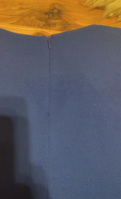 Chabrowa sukienka,falbany