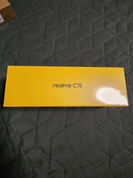 Realme C75 8/256GB NFC чорний новий в плівці, вологостійкий, захищений
