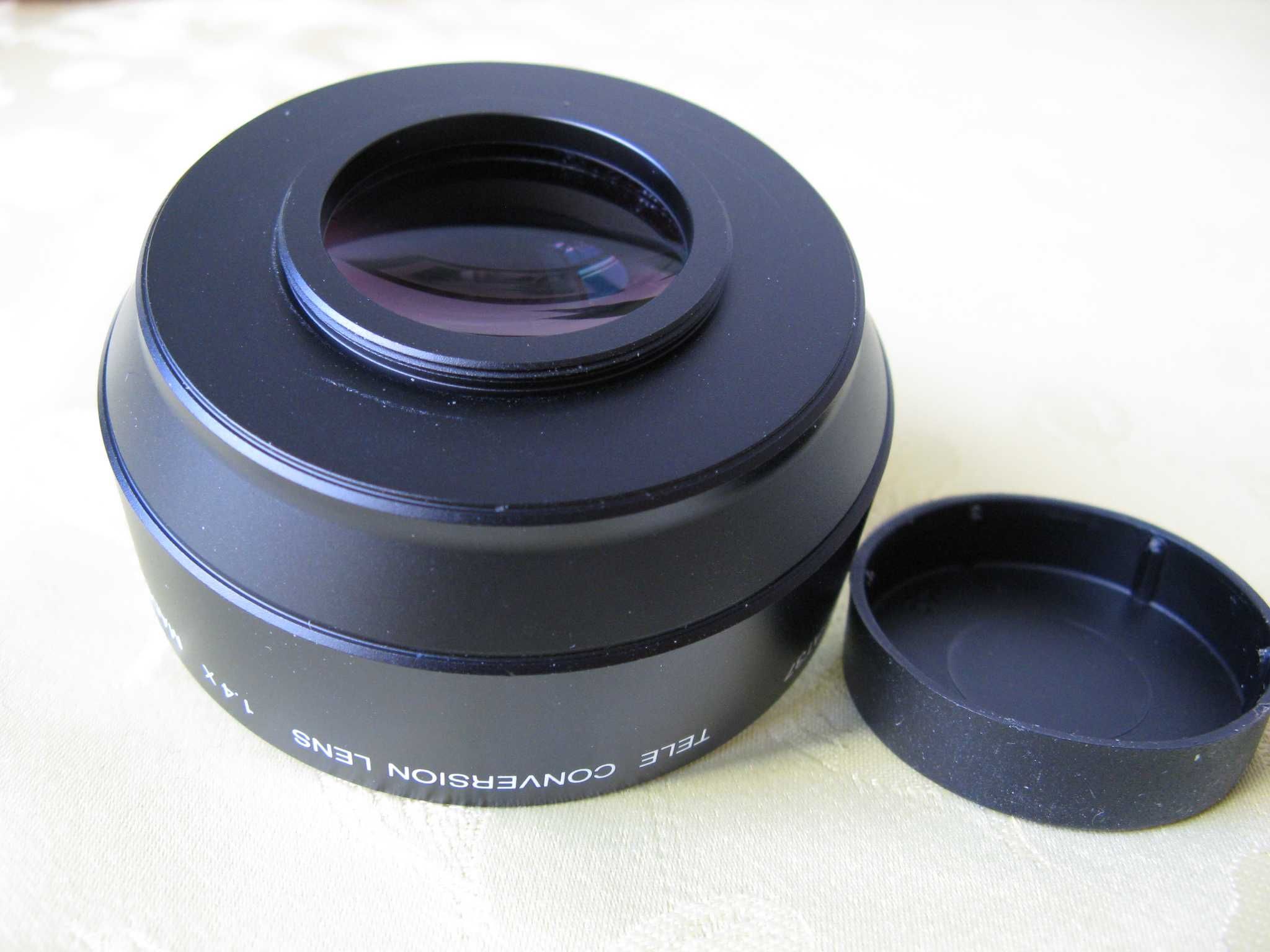 Obiektyw JVC Tele konwerter 1,4x, 37 mm