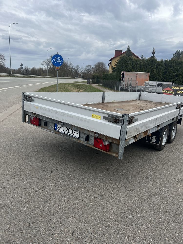 Hapert przyczepa skrzyniowa 5x2m  2017r