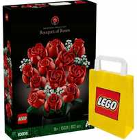 LEGO BUKIET RÓŻ 10328  ICONS + Torba LEGO Gratis M
