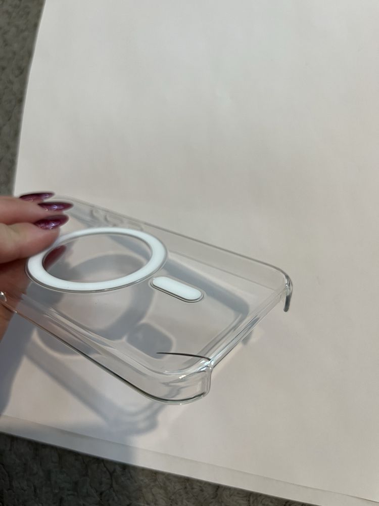 Apple etui magsafe do iphone 15 pro przezroczysty case