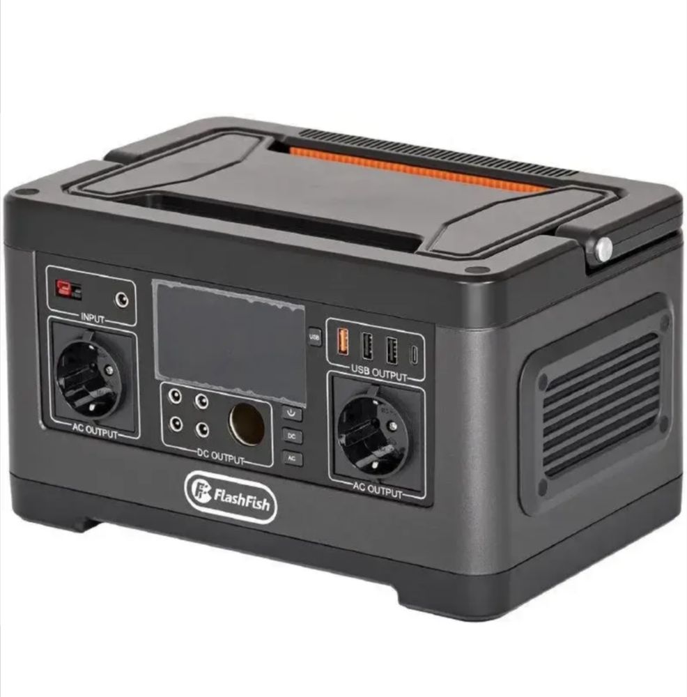 ЗАРЯДНА СТАНЦІЯ FlashFish P63 500W PowerBank 520Wh/140400mA