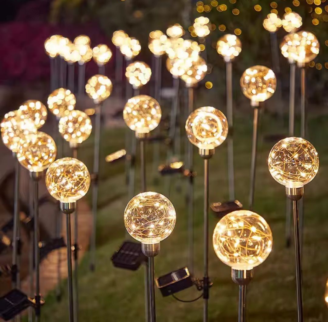 Solar lampa solarna wodoodporna lampka LED ogród dekoracja