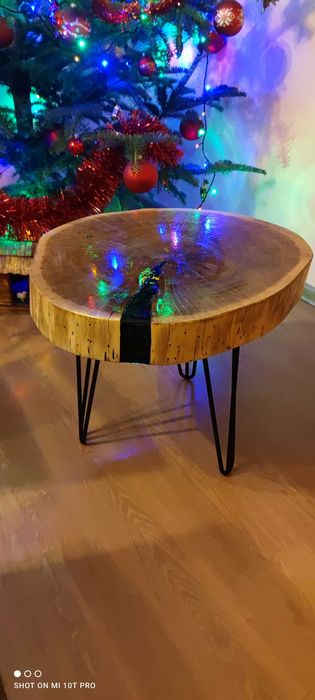 Plastry dębowe na stolik