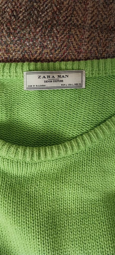 Свитер ZARA MAN хлопковый