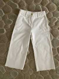 Белые джинсы кюлоты Piazza Italia 8-9 лет