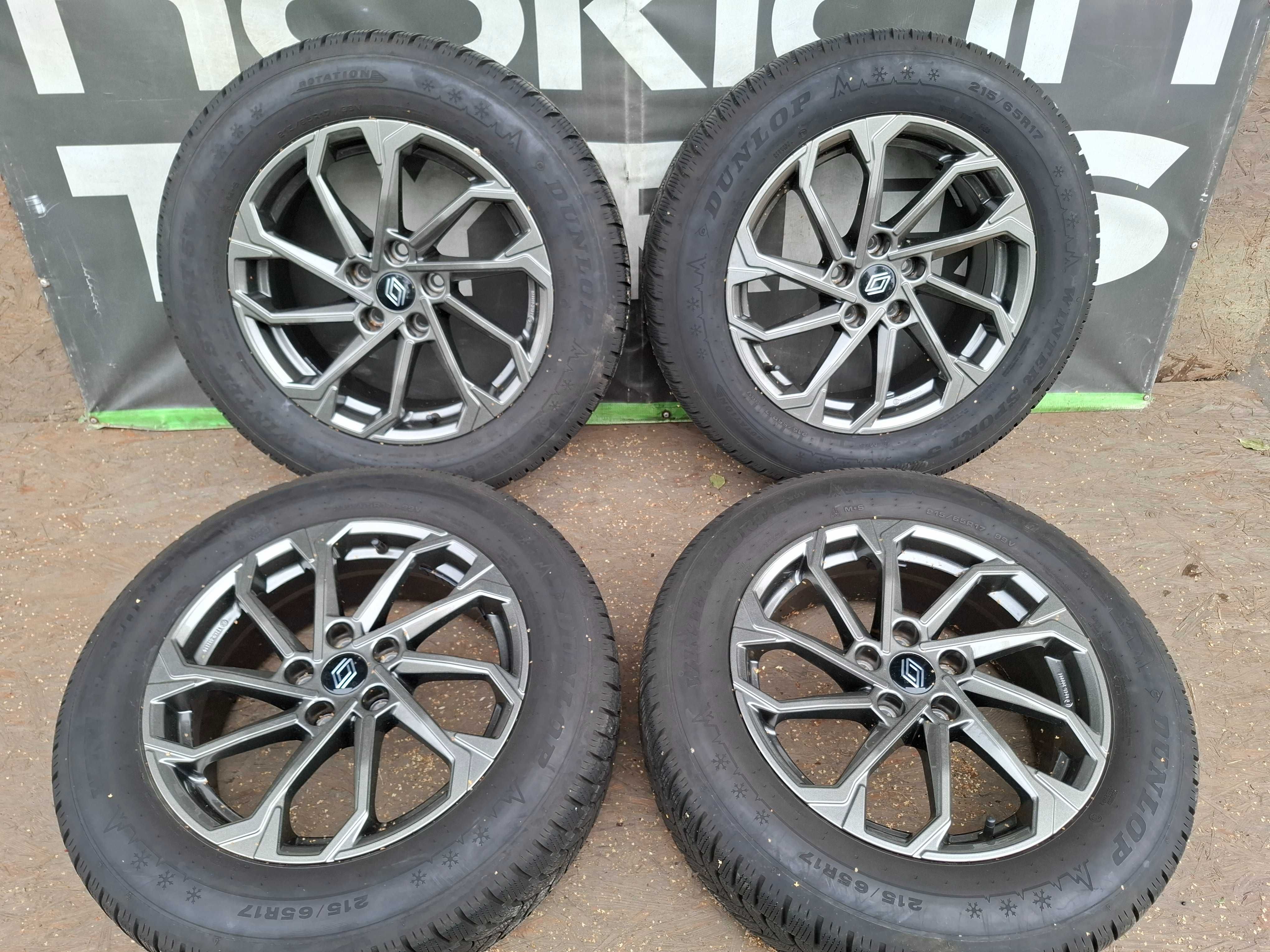 Felgi aluminiowe 17 cali 5x114,3 Renault Talisman Kadjar Captur MONTAŻ